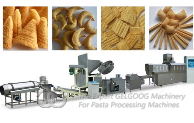Puffed Snack Production Line with High Efficiency
