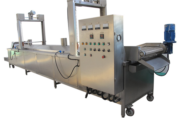 Continuous Cashew Nuts Frying Machine|Frying Machine for Nuts