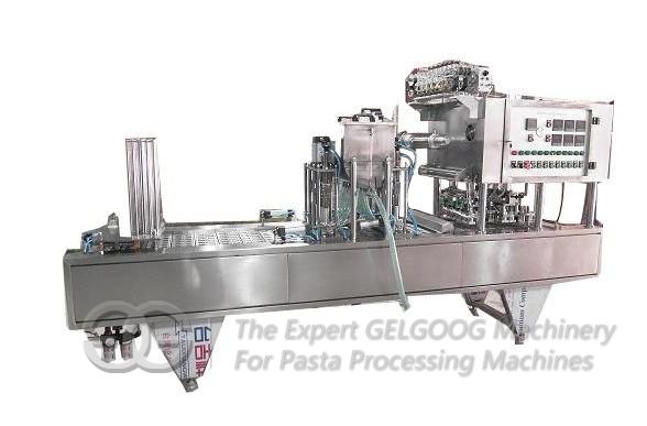 Automatic Cup Noodle Packing Machine, Cup Noodle Filling And Sealing Machine
