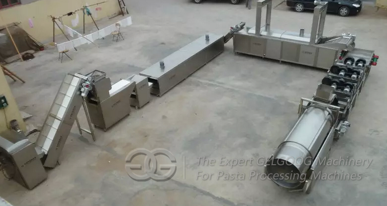Potato chips processing line