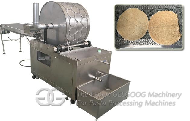 Round Spring Roll Pastry Sheet Making Machine