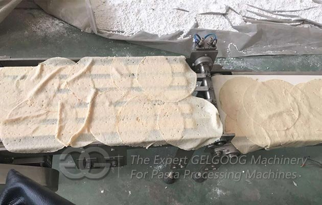 Round Spring Roll Pastry Sheet Making Machine