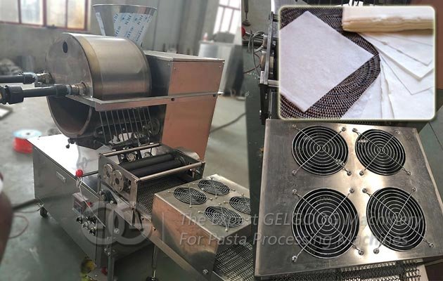 Spring Roll Skin Forming Machine